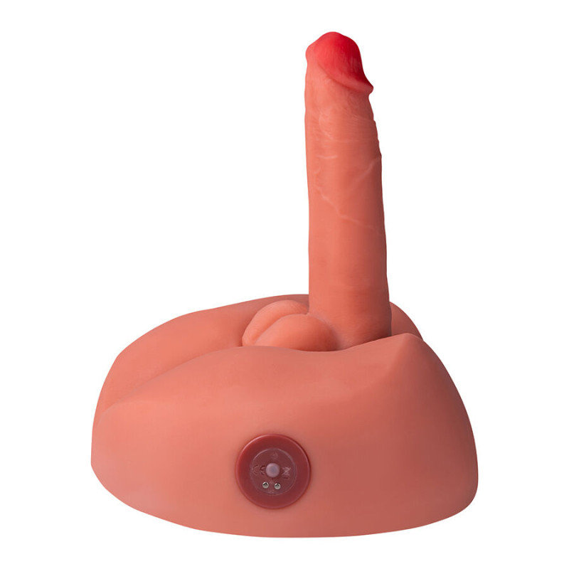 Xise - honey realistic dildo masturbator with vibration 25 cm 3