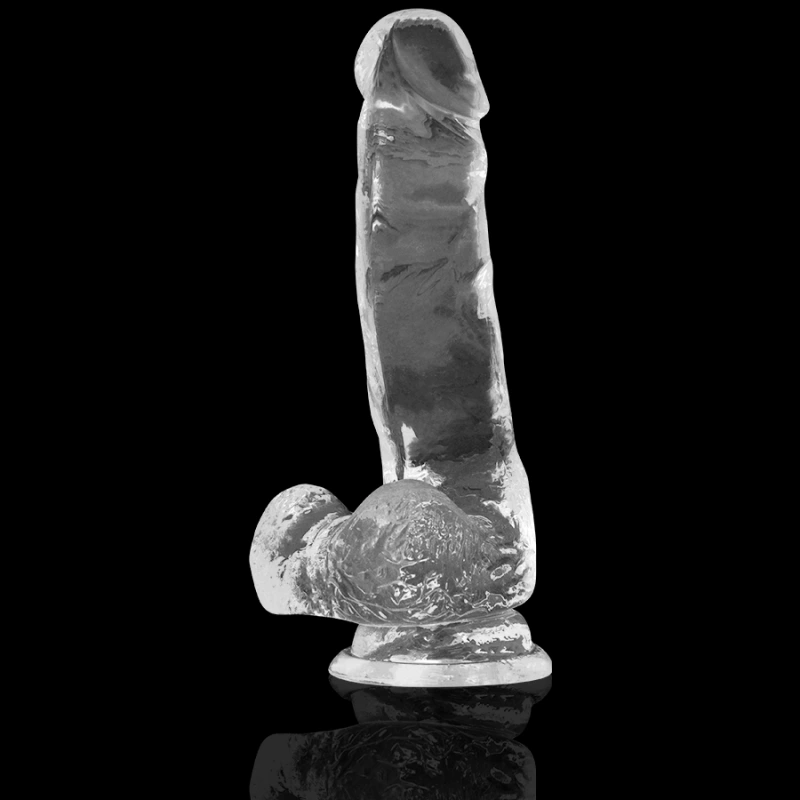 X ray - clear cock with balls 18.5 cm -o- 3.8 cm 6