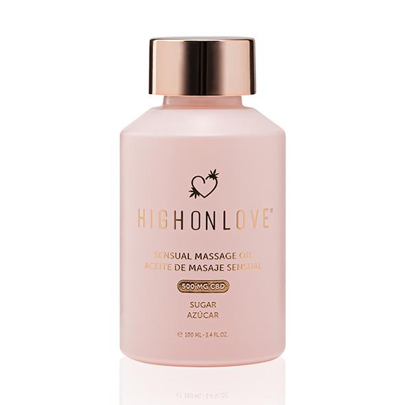Highonlove - Cbd Sensual Massage Oil Sugar High 100 Ml