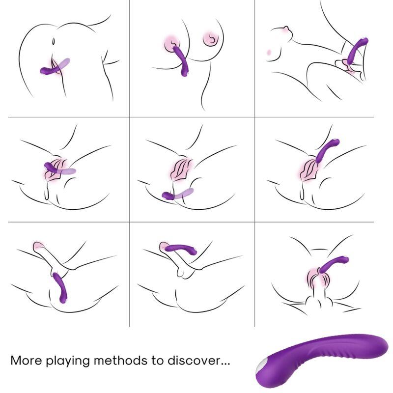 Armony - Legend Vibrator Silicone Purple 1