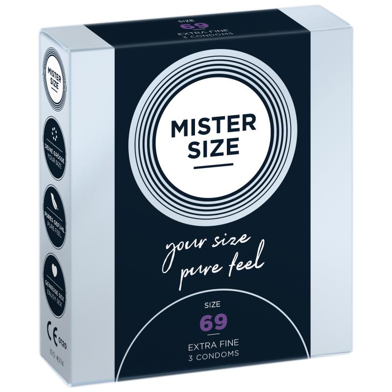 Mister.Size - 69 Mm Condoms 3 Pcs