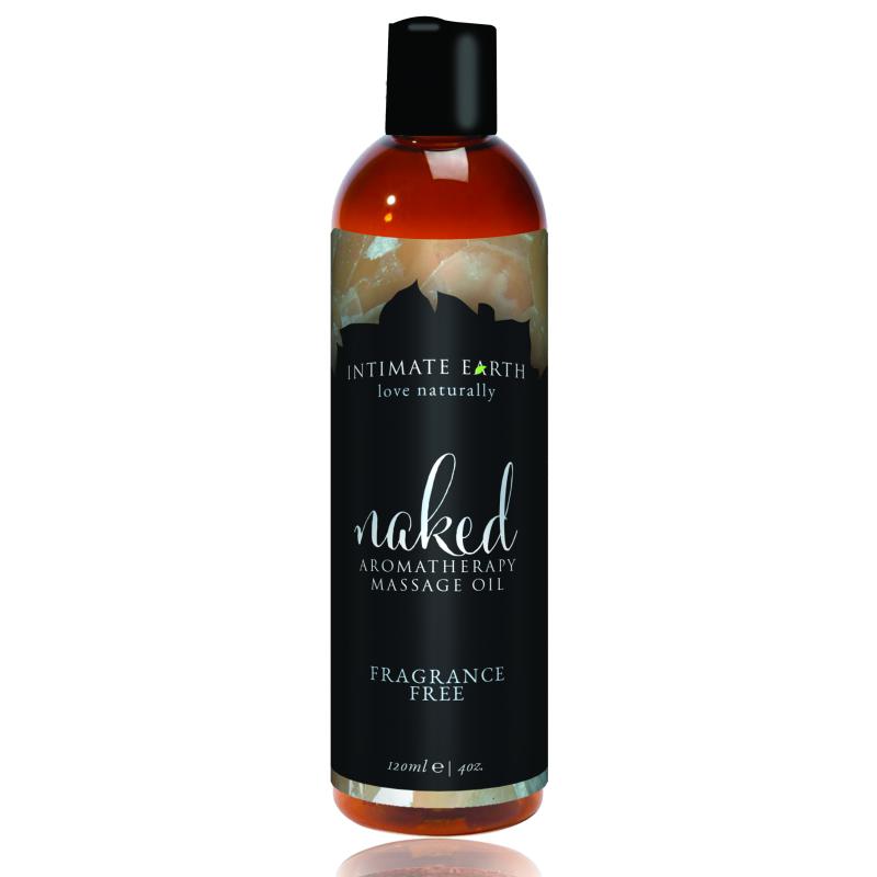 Intimate Earth - Massage Oil Naked Unscented 120 Ml
