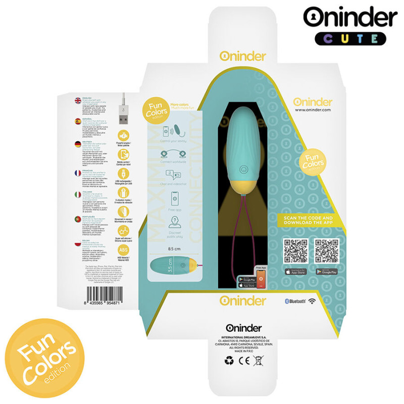 Oninder cute - love pleasure vibro-rotating silicone gem egg - free worldwide app 7