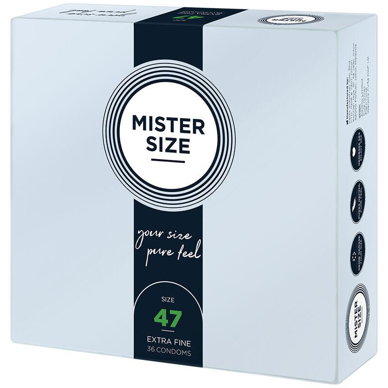 Mister size - condoms size xs 47 mm (36 units) 1