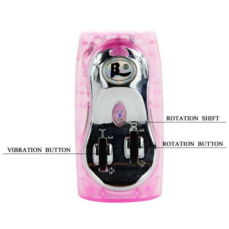 Vibrator With Clit Stimulation Multispeed Multirotation 5