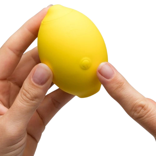 Romp - lemon crush pleasure air clitoral stimulator yellow 2