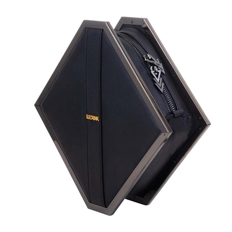 Lockink - Mysterious Square Kink Bag -Black 1