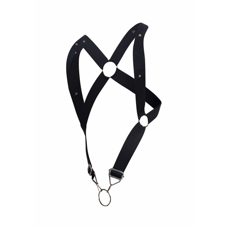 Mob - dngeon black cross back harness one size 7
