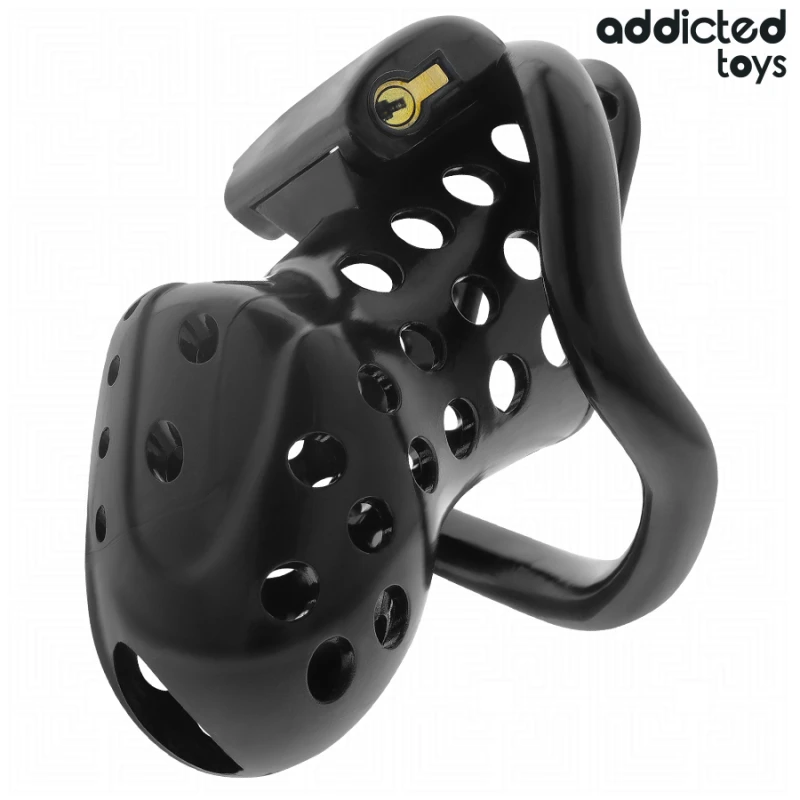 Addicted toys locked - chained hollow penis cage 10.5 cm 1