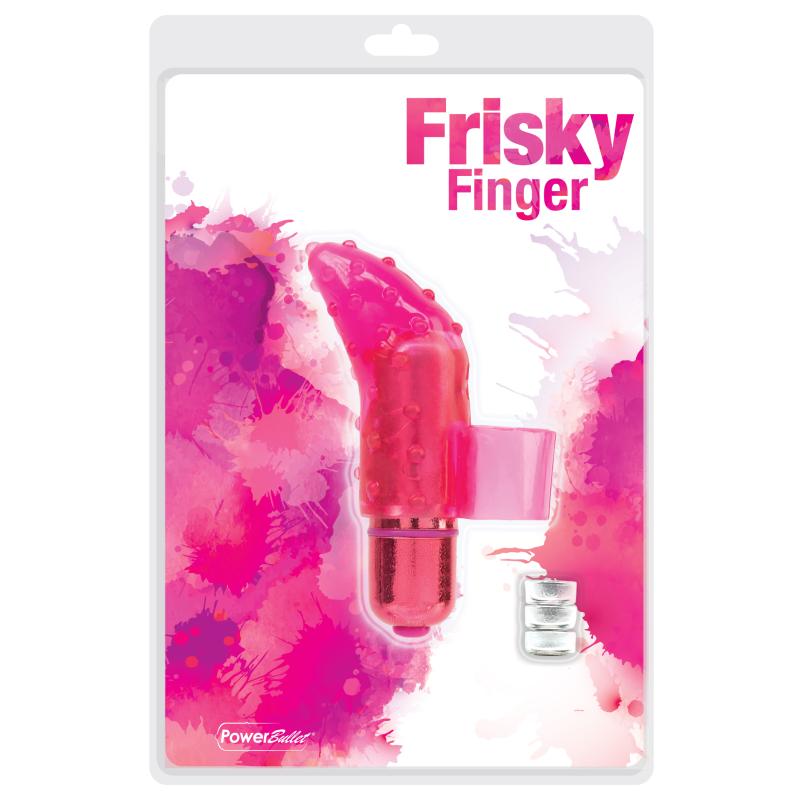 Powerbullet - Frisky Finger Finger Vibrator Pink