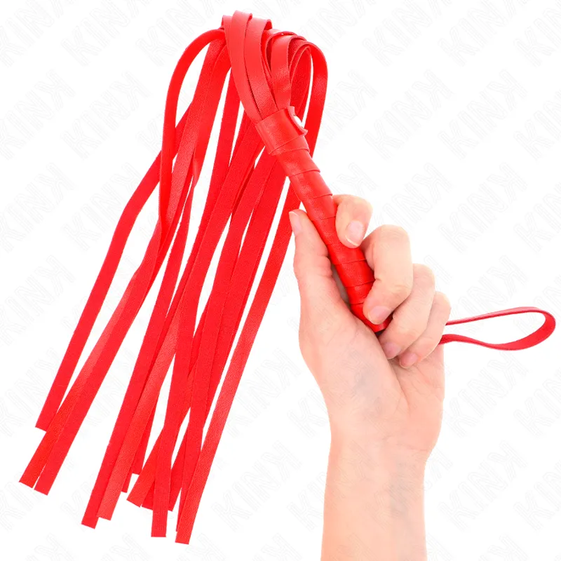 Kink - Simple Red Whip 45 Cm 1