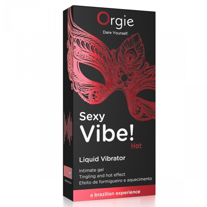 Orgie - sexy vibe! hot warming liquid vibrator 15 ml 2