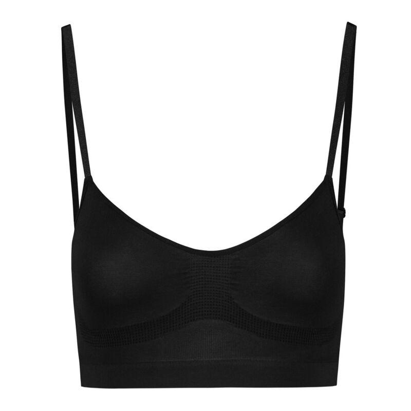 Bye Bra Seamless Bra Medium Control- Black M 3
