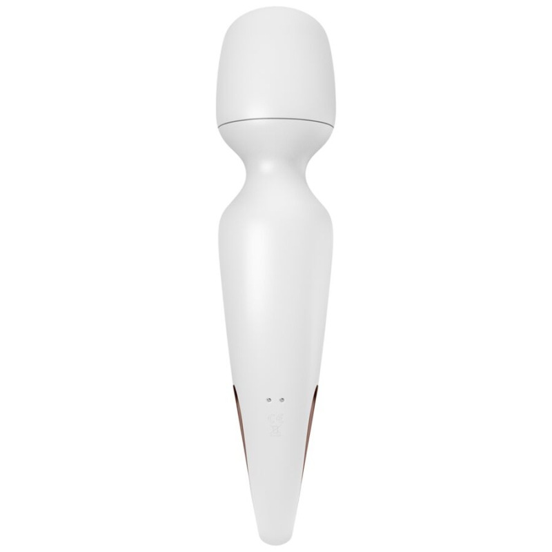 Satisfyer - wand erland vibrating massager white 1