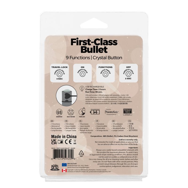 Powerbullet - First Class Mini Bulllet With Crystal 9 Functi 2