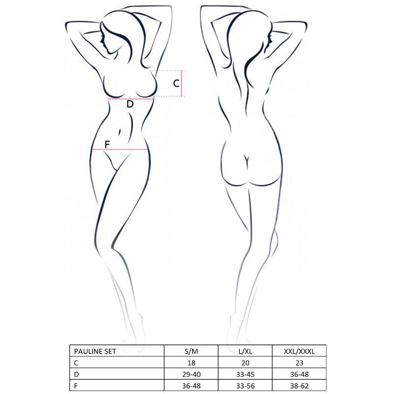 Passion Woman Pauline 3 Pieces Set L/Xl 2