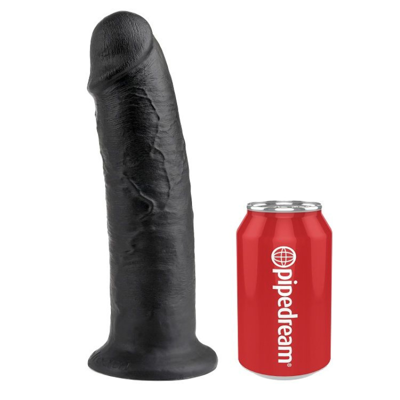 King cock - dildo black 25 cm