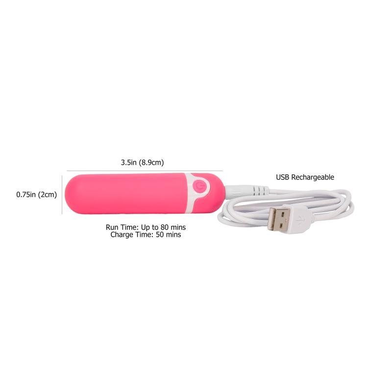 Wonderlust - Purity Rechargeable Bullet Pink 11