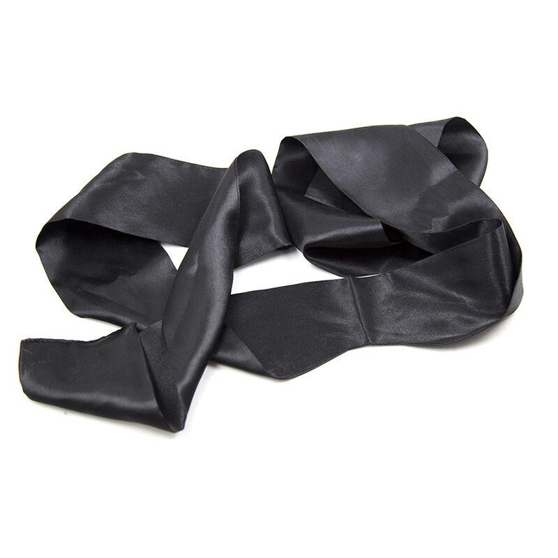 Ohmama Fetish Long Satin Blindfold 2