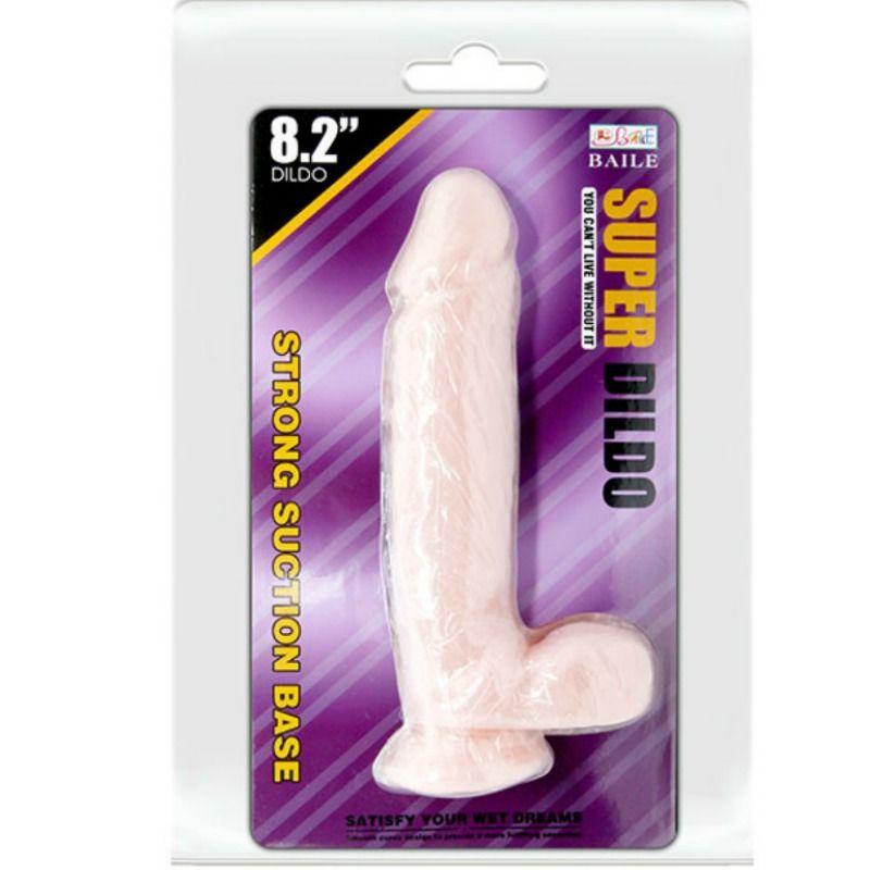 Baile Super Dildo Realistic Dildo Flesh 21.5 Cm 4