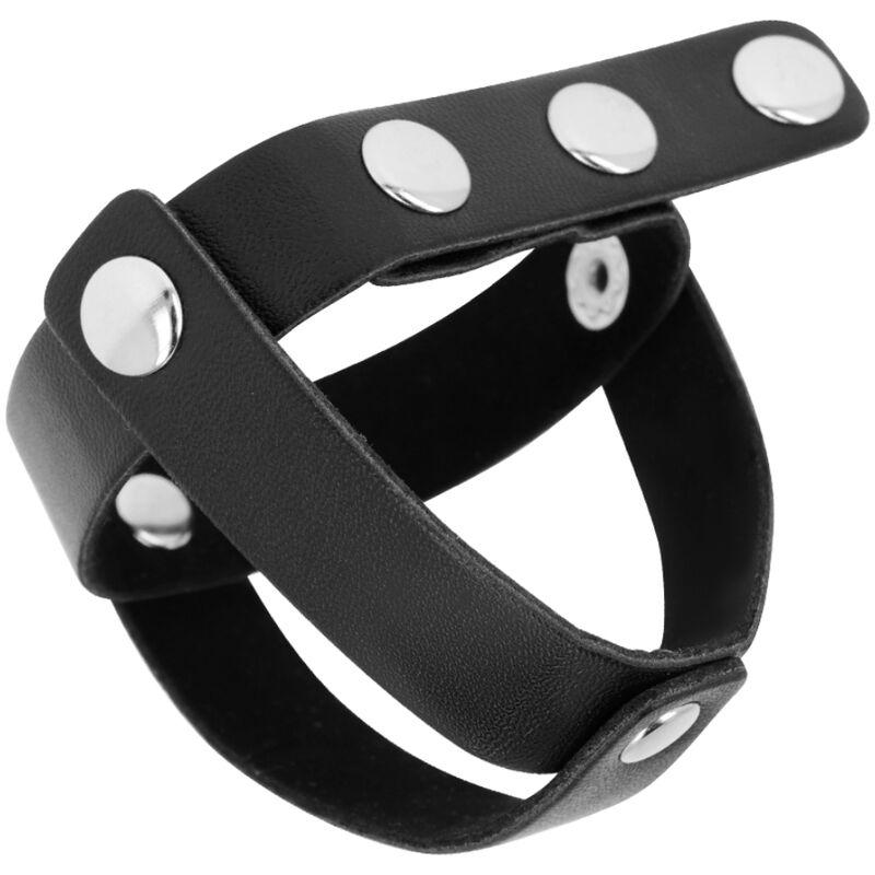 Ohmama Fetish Leather Ball Cage 1