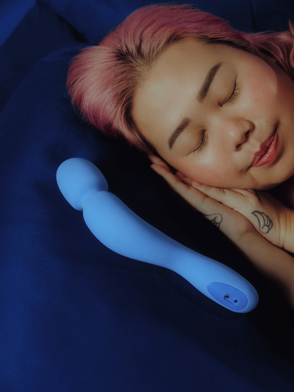 Dame Products - Com Wand Massager Periwinkle 7