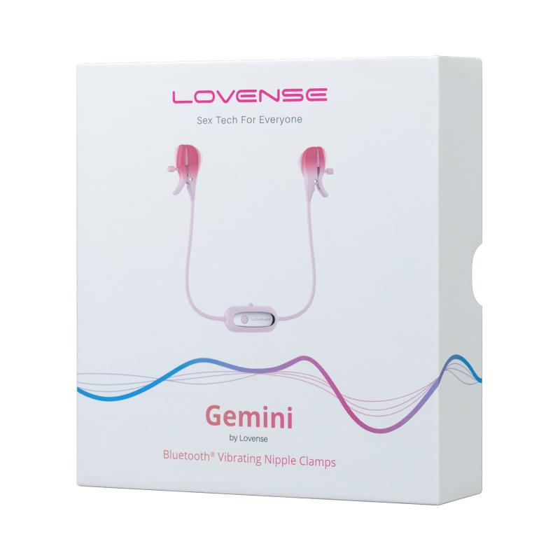 Lovense - Gemini App-Controlled Vibrating Nipple Clamps
