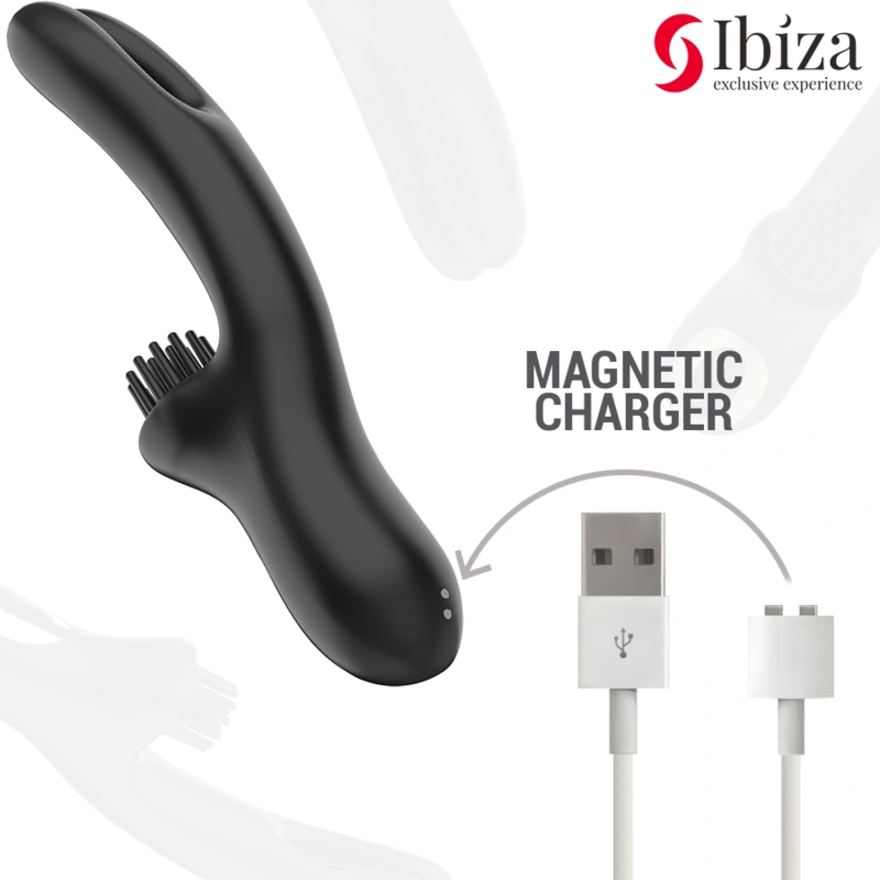 Ibiza - hi-tech rabitt brushing multi-cell clitorial and double wave vibrator 4