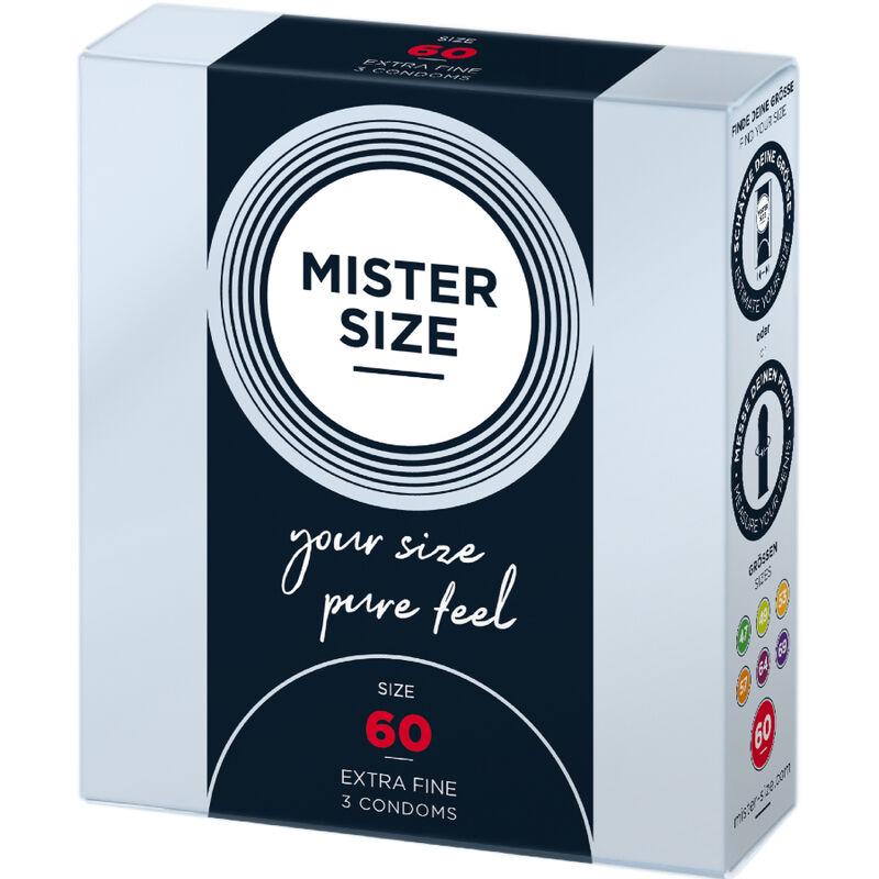 Mister size - condom size xl 60 mm (3 units) 1