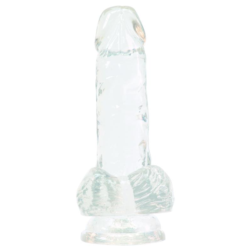 Addiction - Crystal Addiction 6 Inch Clear Dong 5