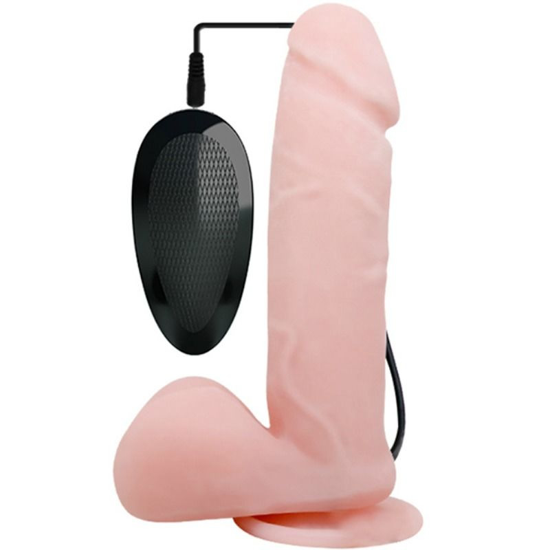 Baile - oliver realistic vibrator with rotation function