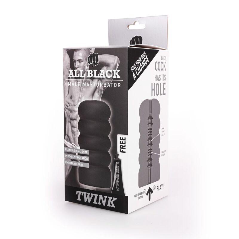 All Black Masturbator Twink 1