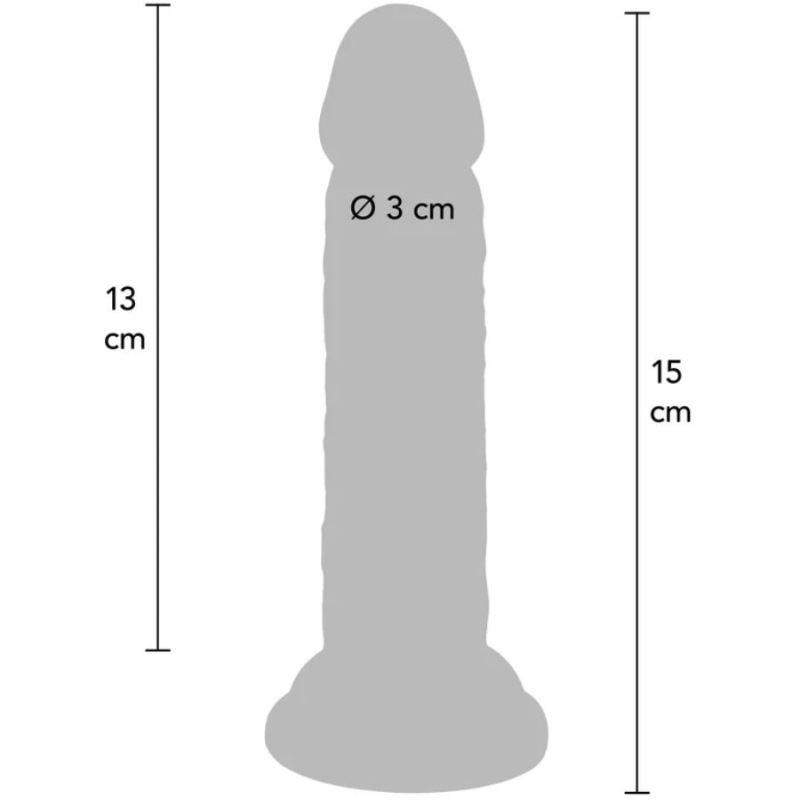 Get real - deluxe realistic penis 15 cm 3