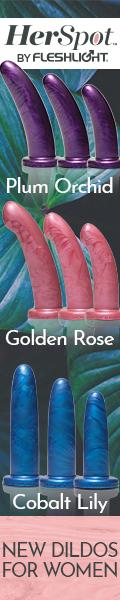 Fleshlight - Herspot Dildo Golden Rose Large Pink