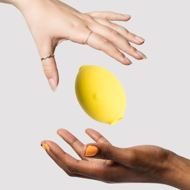 Romp - lemon crush pleasure air clitoral stimulator yellow 4