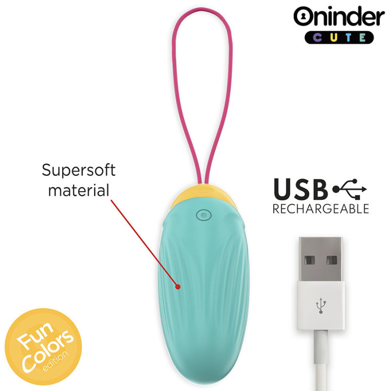 Oninder cute - love pleasure vibro-rotating silicone gem egg - free worldwide app 6