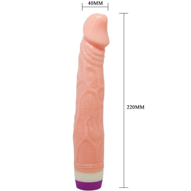 Baile - natural realistic vibrator 22 cm 2