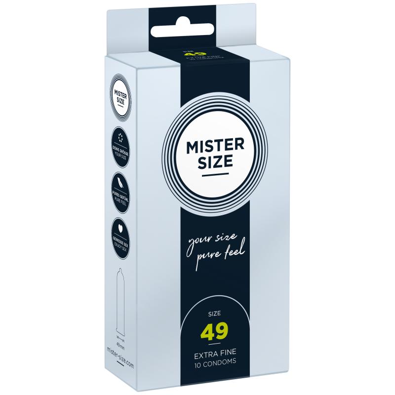 Mister.Size - 49 Mm Condoms 10 Pcs