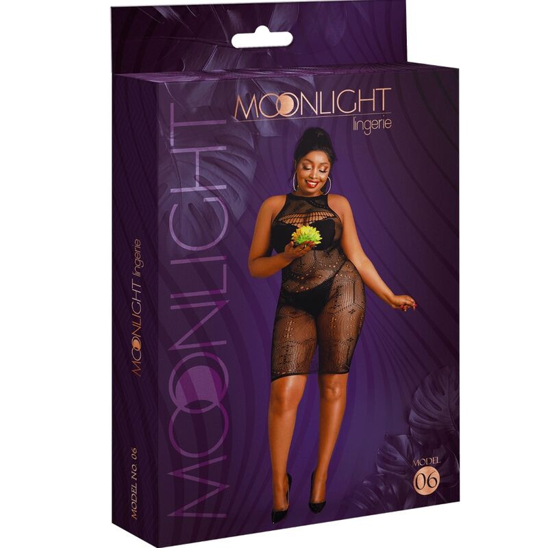 Moonlight - Model 6 Dress Black Plus Size 2