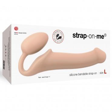 Strap-On-Me Semi-Realistic Bendable Strap-On Body Color L - Pripínací Penis