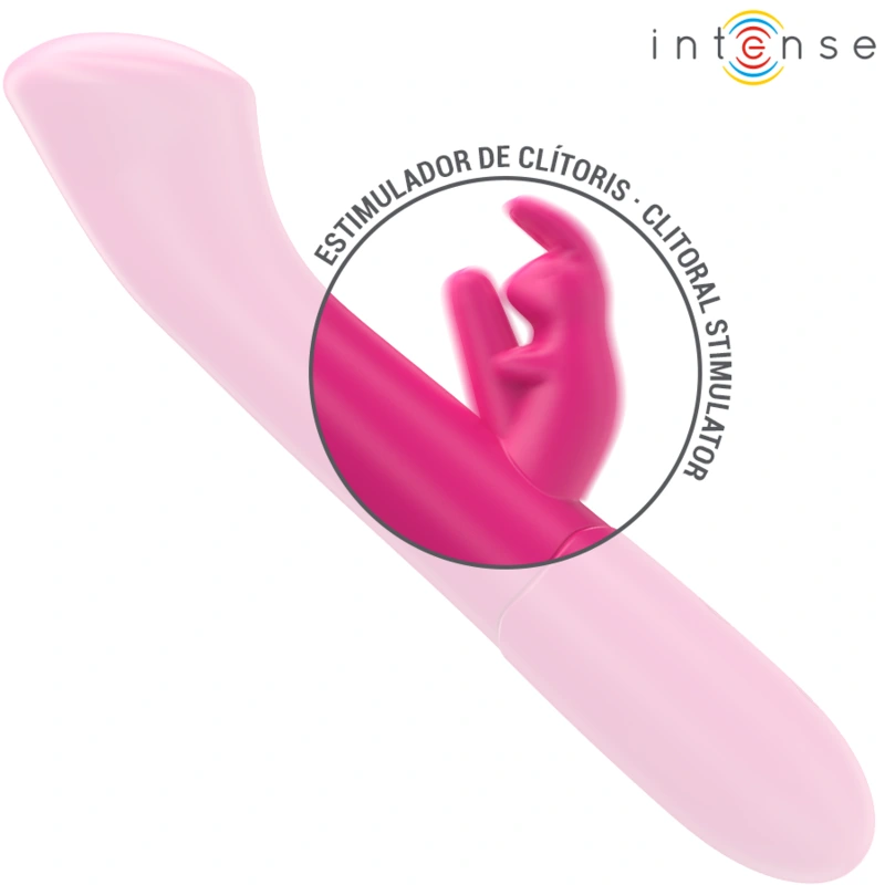Intense - julieta rabbit vibrator 18.6 cm 10 vibrations pink 4