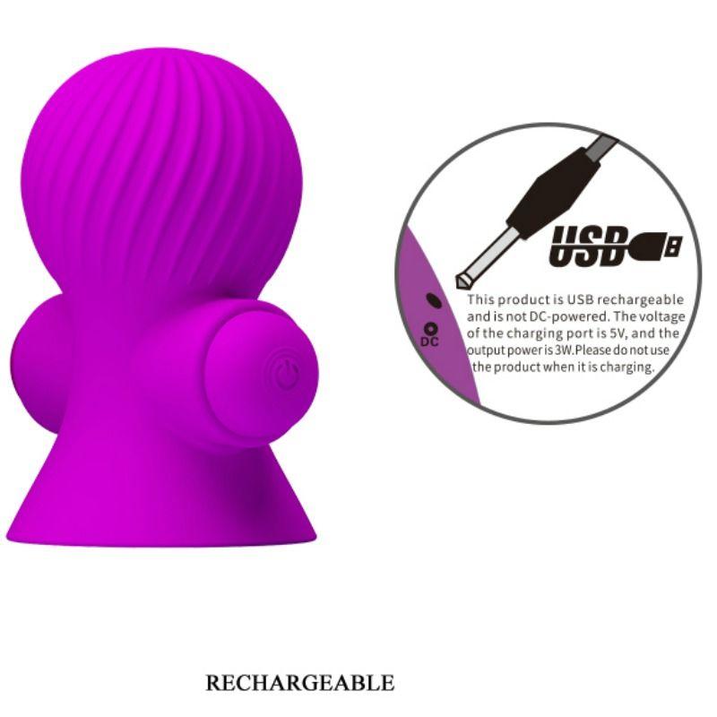 Pretty Love Stimulating Nipple Suckers 12 Modes Of Vibration 4