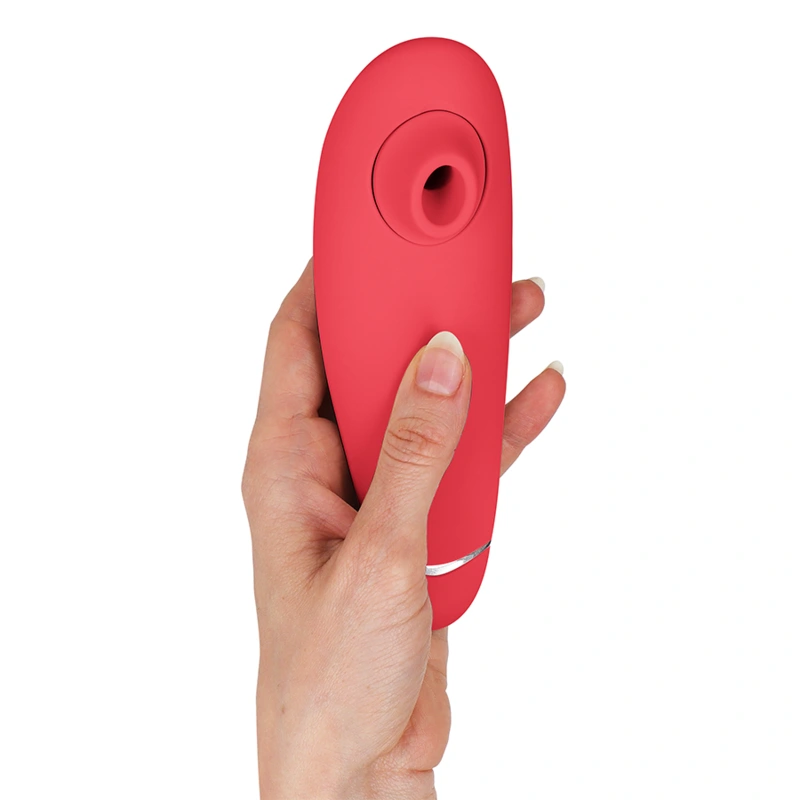 Womanizer - premium 2 clitoral stimulator raspberry 3