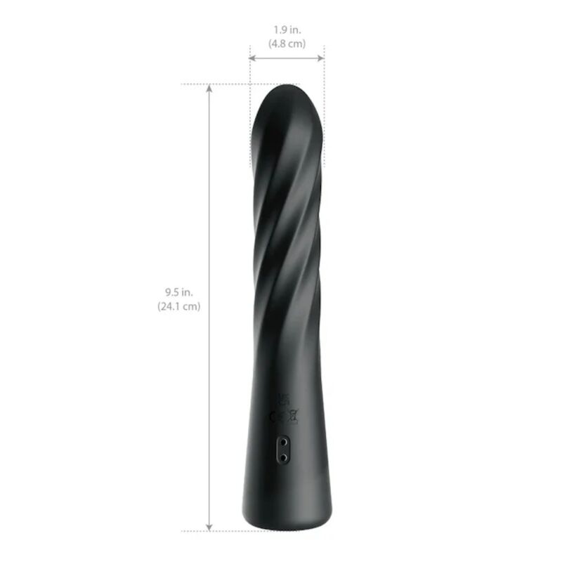 Anal fantasy elite - twist ecstasy rechargeable rotating anal stimulator 1