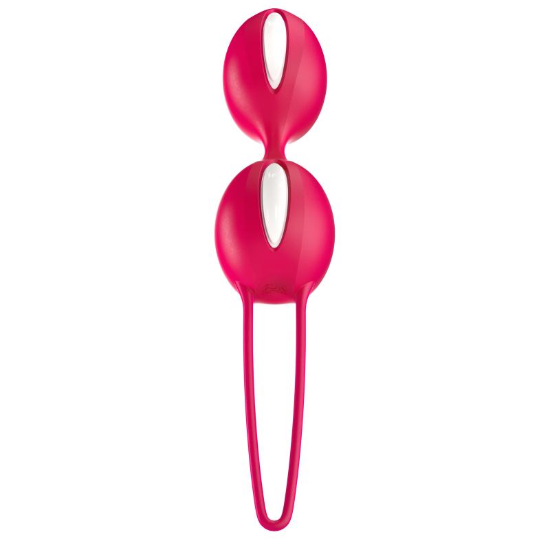Fun Factory - Smartballs Duo White India Red 2