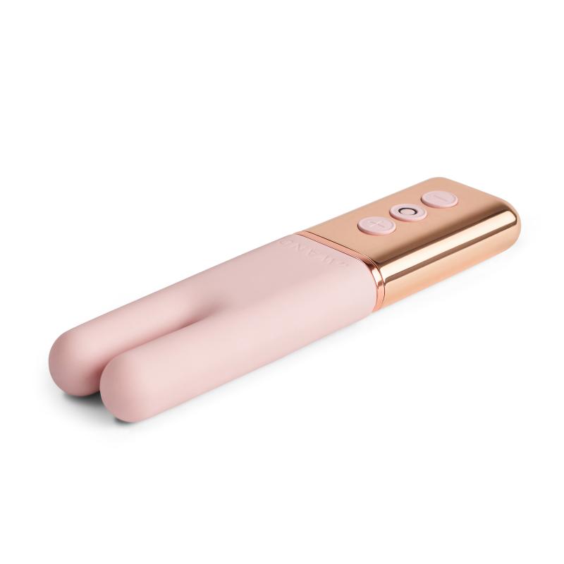 Le Wand - Deux Twin Motor Rechargeable Vibrator Rose Gold 7