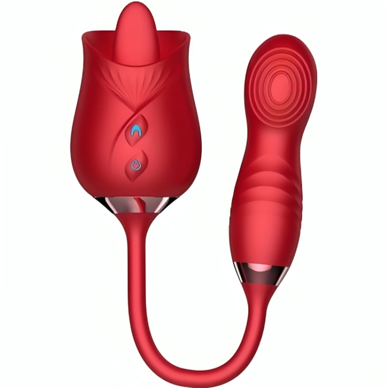 Armony - delight flower vibrator & bumping with red tongue 3