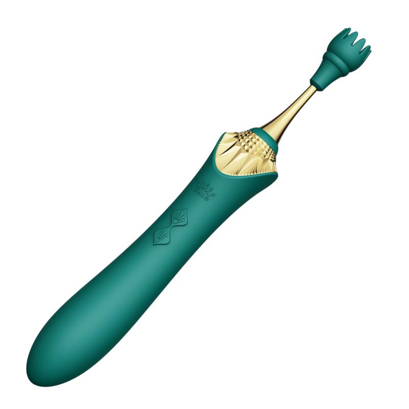 Zalo - Bess Vibrator Turquoise Green 3
