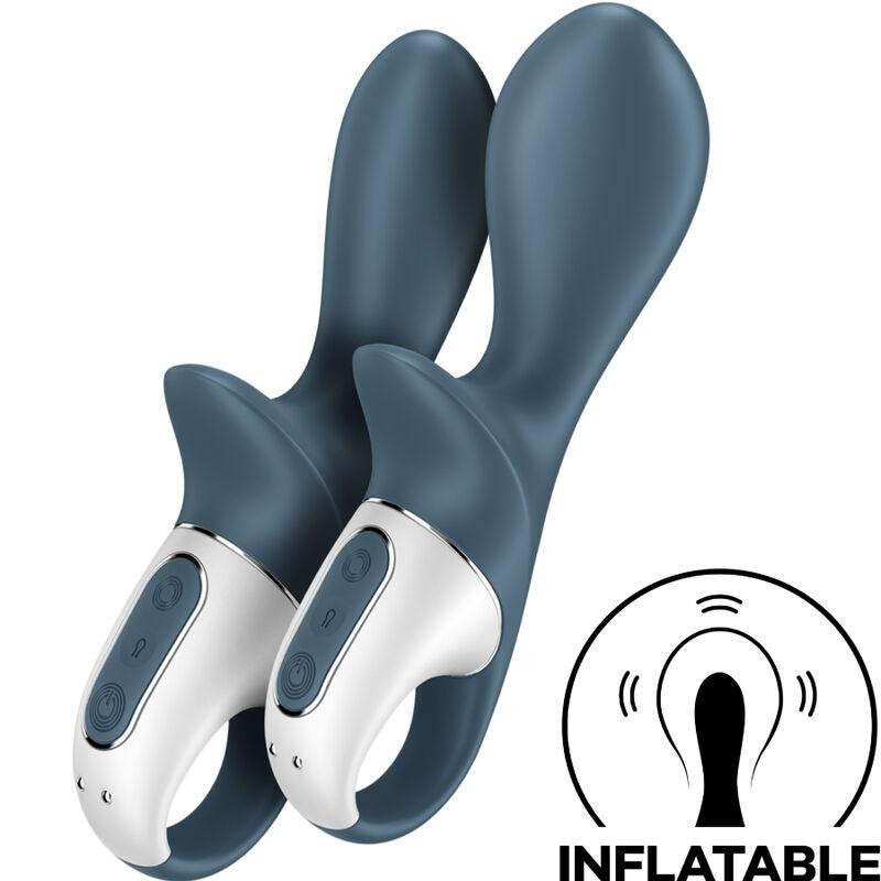Satisfyer - Air Pump Booty 2 Dark Grey - Vibrátor