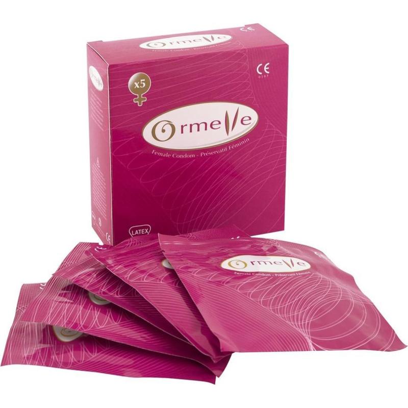 Asha International - Ormelle Female Condoms 5 Pcs